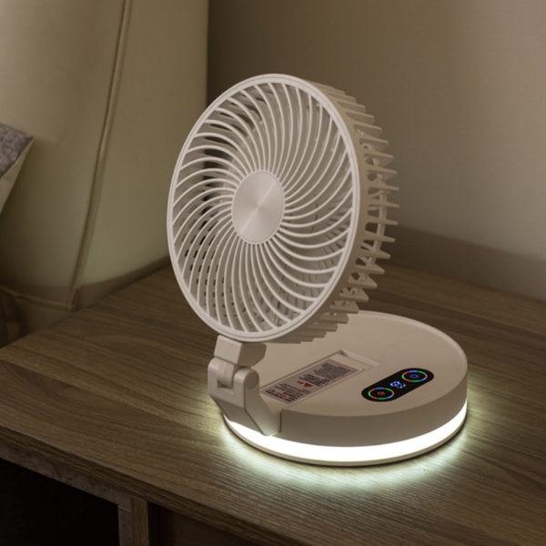 foldable desktop fan