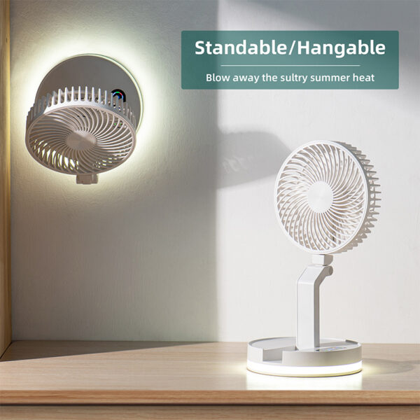 foldable desktop fan