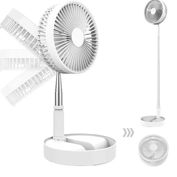 Telescopic floor fan