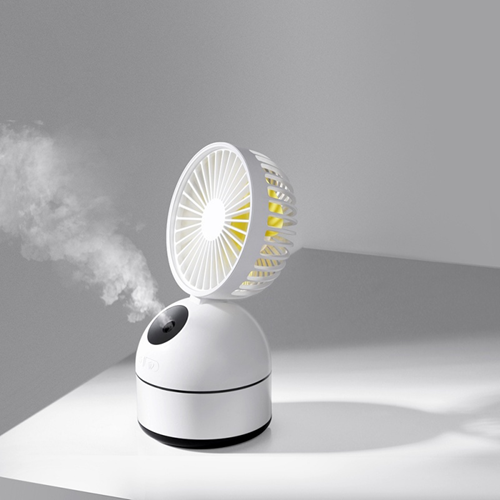 mini desktop mist fan