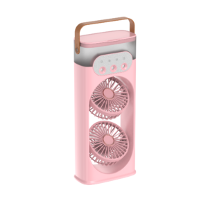 617 dual fans mist desktop fan