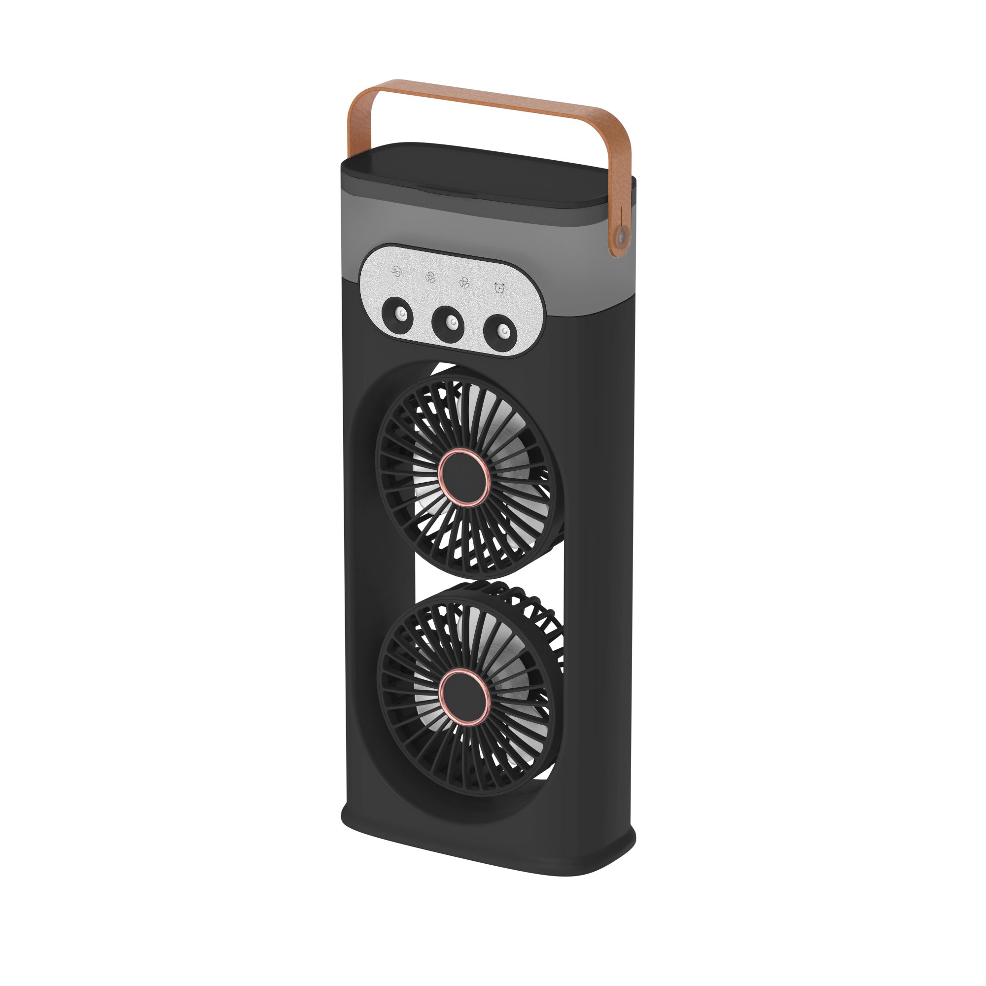 SL617 Dual-Head Desktop Mist Fan - view 2