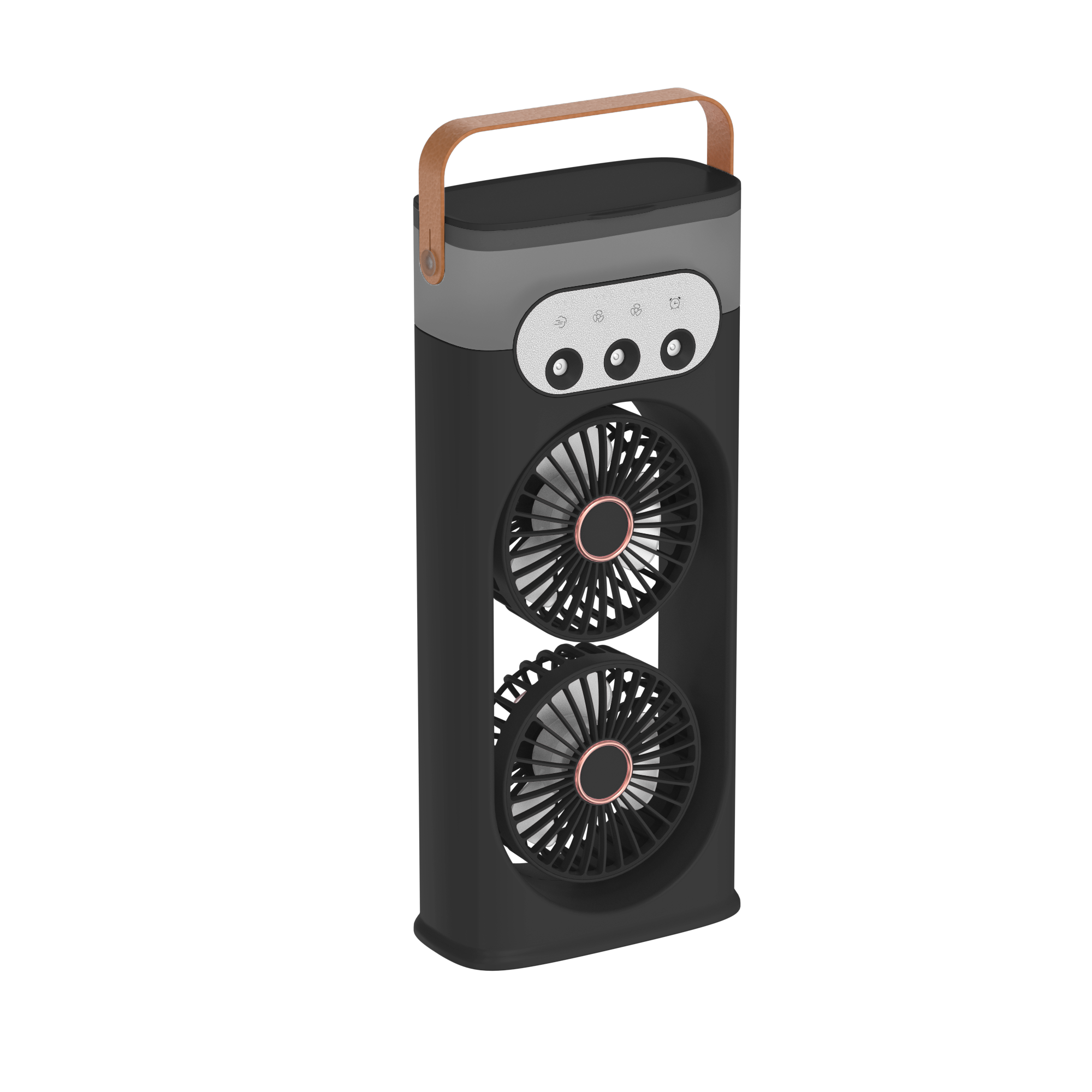 SL617 Dual-Head Desktop Mist Fan - view 3
