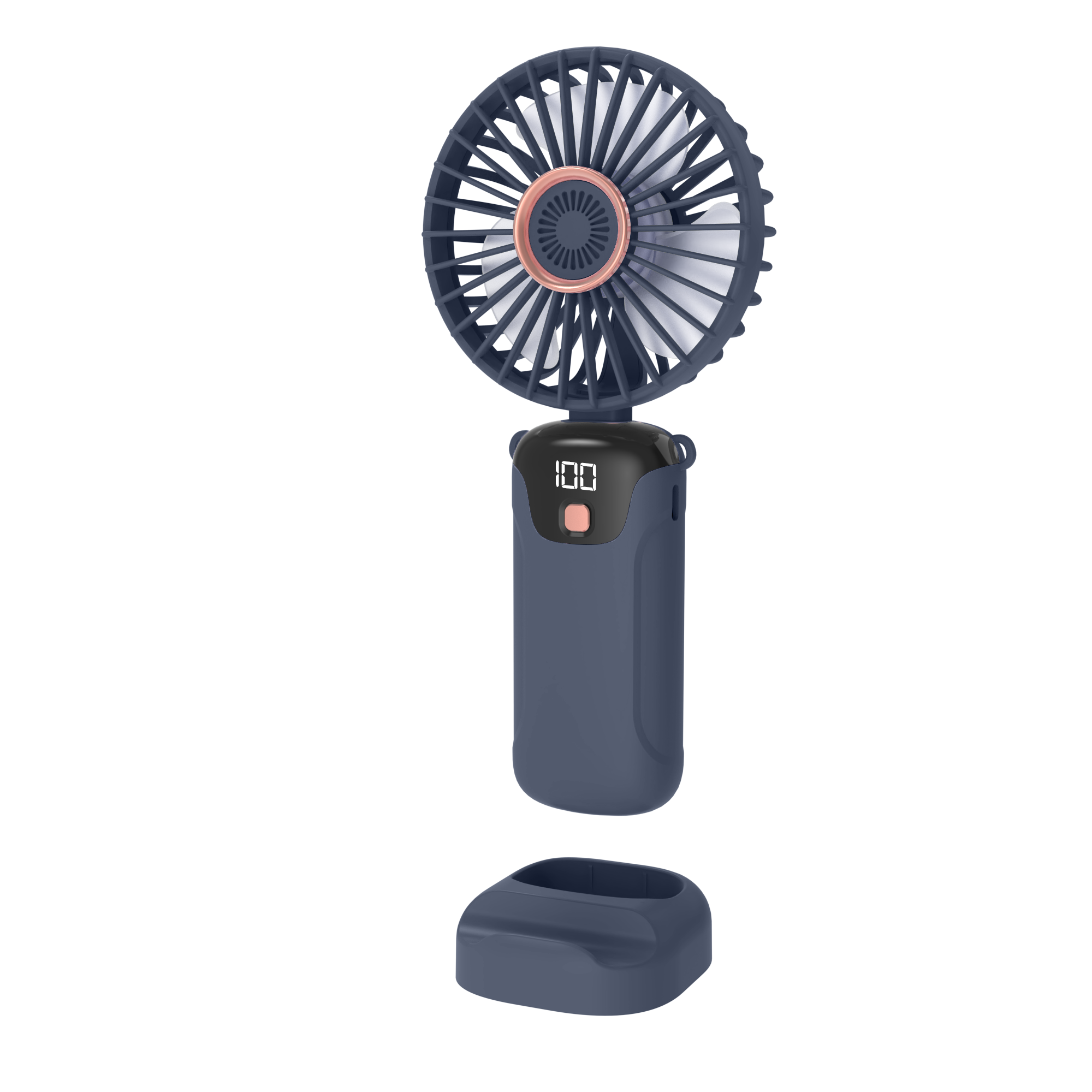 SL618 5-Speed Foldable Handheld Fan - view 1