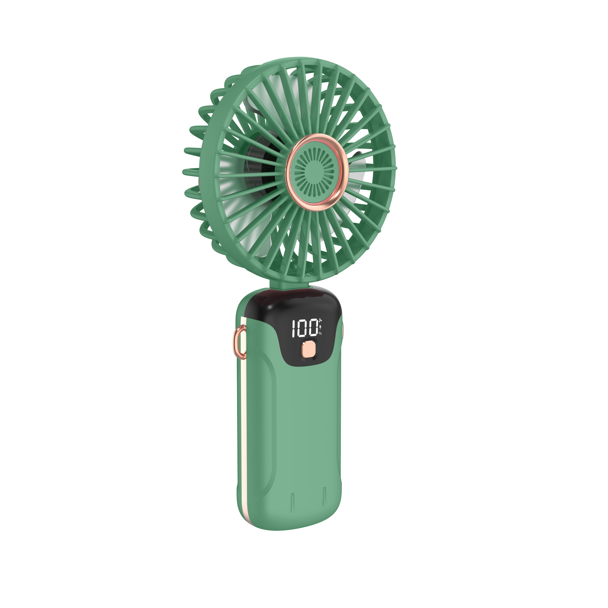 SL608 Digital Display Foldable Handheld Fan - view 2